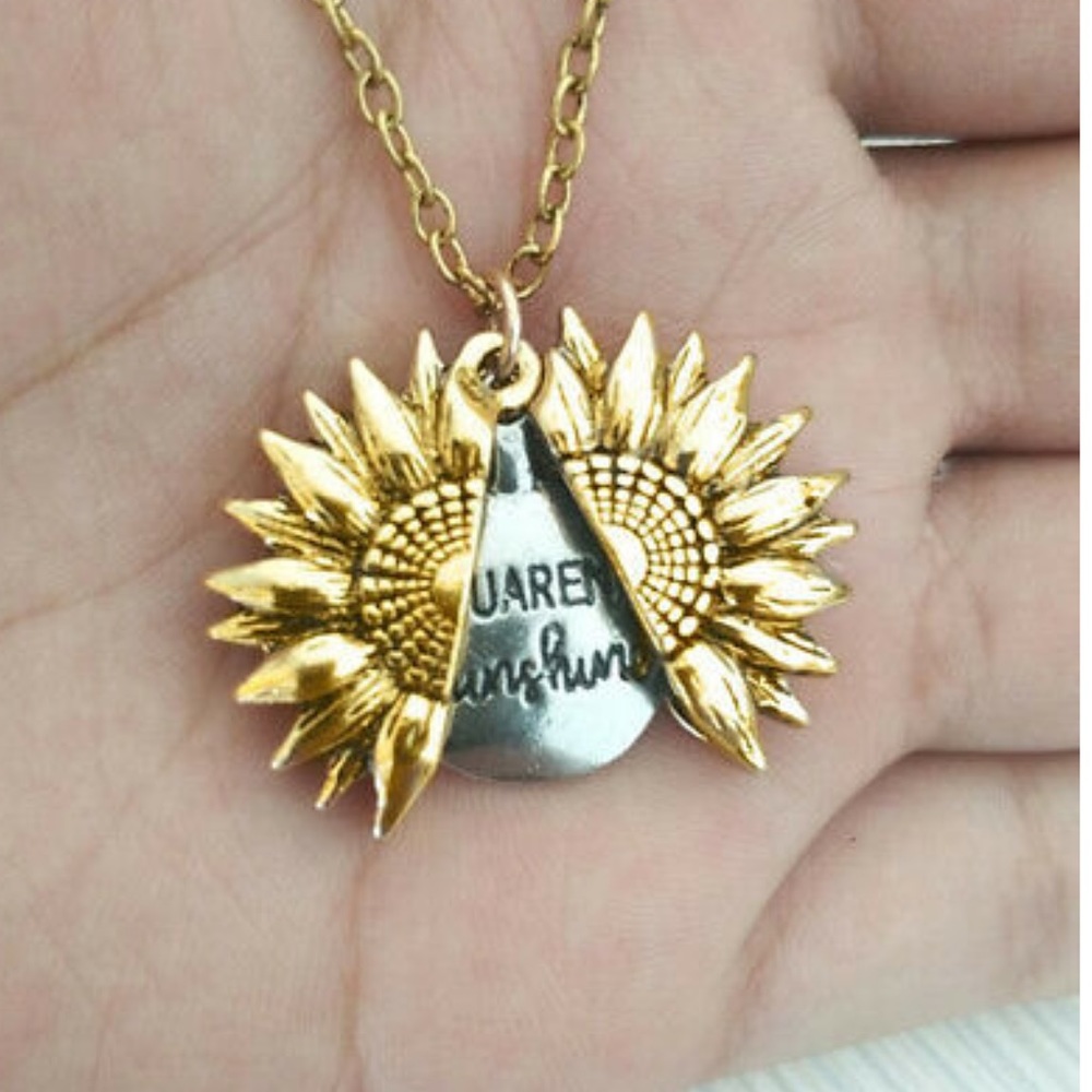 NWT You Are My Sunshine Pendant Necklace - Picture 2 of 5